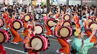 東北の夏祭りの幕開け 盛岡さんさ踊り始まる…４日間で２万５０００人参加