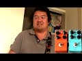 caline overdrive pedal comparison and stacked together