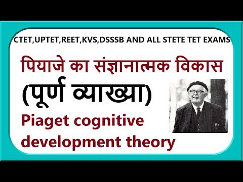 जीन पियाजे के संज्ञानात्मक विकास का सिद्धांत II Piaget's Theory Of ...