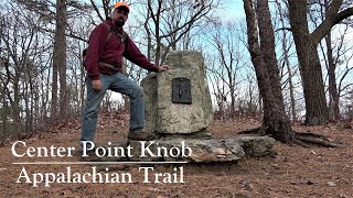 Hiking to Center Point Knob along the Appalachian Trail