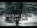 FRANKY & JANE - BIARKAN HUJAN - lirik