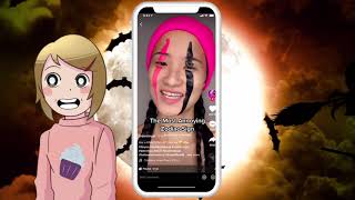 Reacting To Halloween Tiktoks! | Molly and Daisy