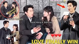 Dylan Wang's Shocking Romance With Shen Yue on Stage at the Recent Event Broke the Internet