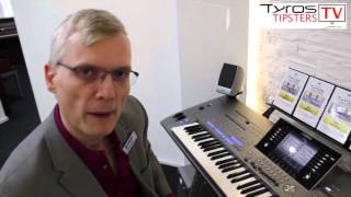 What are the 'audio' styles on Yamaha Tyros 5? - Daniel Watt shows us