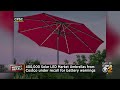 costco recalls solar umbrellas due to fire risk