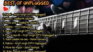 Best Of Hindi Unplugged Songs  Bollywood Unplugged Songs  MTV Unplugged