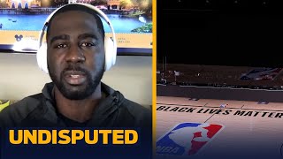 Chris Haynes reports from the bubble in wake of NBA boycotts | NBA | UNDISPUTED