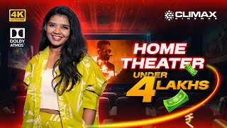 Home Theater Magic Under 4 Lakhs | Dolby Atmos Budget Home Theater | Home theater setup Kerala