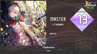 [maimai創作譜面]Vindication/Laur Lv13(Splash+)