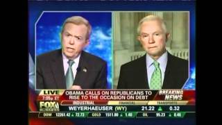 On Lou Dobbs, Sessions Urges Obama To Reveal Details From Secret Budget Talks