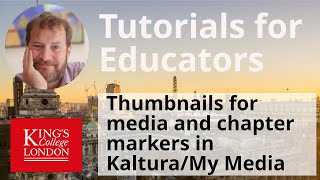 Using thumbnail images in Kaltura