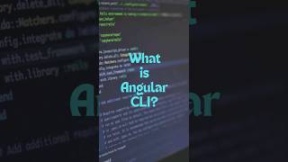 What is Angular CLI? #viral #shorts