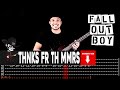 【FALL OUT BOY】[ Thnks Fr th Mmrs ] cover by Masuka | LESSON | GUITAR TAB