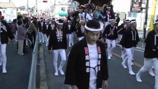 平成23年10月８日　八木地区だんじり祭り（西大路町内にて）