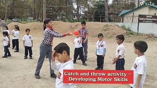 Activity Based Learning Exercise Simon Says Catching And Throwing Learning With Fun