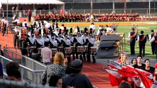 RCC Fall 2011 Drumline - Big Orange Classic daytime - Tweeter off the field. With some awkwardness.