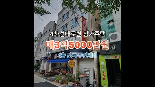 4차선대로변 상가주택 매3억5000만 구미부동산매매