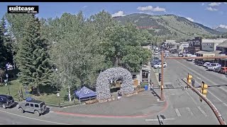 Live from Jackson’s Famous Town Square – Don’t Miss This View - SeeJH.ai