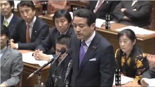 2012年11月13日　衆議院予算委員会　江田憲司