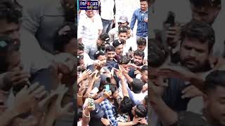 Anubhav Mohanty || Kuhudi Grand Premiere ||Infocusodisha #shortsfeed #shorts #viralshorts