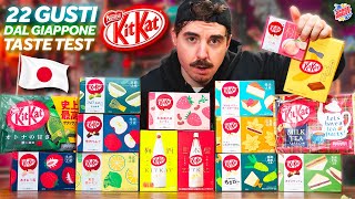 22 KitKat dal GIAPPONE! - Qual è il più buono?