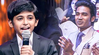 Dhanush Loving Jayam Ravi's Son Aarav Ravi's Adorable Speech After Winning Best Child Artist Award