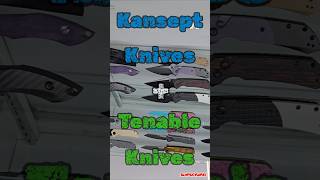 SHOT SHOW 2025 - New Kansept/Tenable Knives!!! #shorts #youtubeshorts #lasvegas