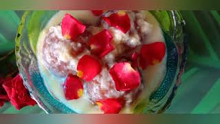 Angoori gulab jamun with rabri sweet recipe in tamil 😋/அங்கூர் ஜாமுன்😋