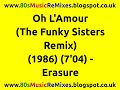 Oh L'Amour (The Funky Sisters Remix) | Erasure | 80s Synth Pop Classics | 80s Dance Music | 80s Pop