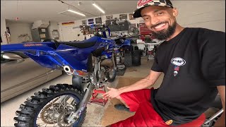 🔊 2022-24 Yamaha YZ125 MIXING UP PIPE & SILENCER!!! (EP53)