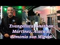 Evangelista  Jonathan Martinez la unción de Dios cae sobre muchos niños.