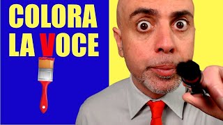 I colori della voce 🖌️ Il pennello per cambiare voce?