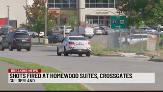 Shots fired at Homewood Suites, Crossgates