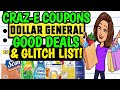 🤑FREEBIES!🤑GOOD DEALS & GLITCH LIST!🤑DOLLAR GENERAL COUPONING THIS WEEK 9/25-10/1🤑EXTREME COUPONING🤑