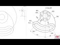 สอนเขียนแบบ autocad mechanical 2d sketch exercise 03