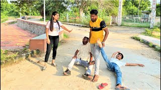 છોકરી ની છેડતી કરતા પકડાયા | Chhokri Ni Chedti Karta Pakdaya | Desi Gujarati Comedy Video