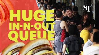 In-N-Out in Singapore: All burgers sold out before opening time