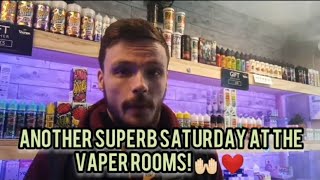 Superb saturdays with the vape Connoisseur in garston