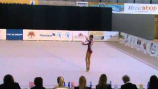 Erika Golubeva-ball final(junior) Estonia Championships( 24.04.11)