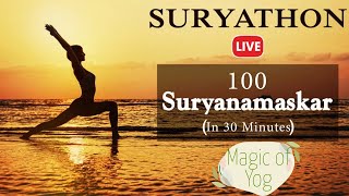 Suryathon: 30-Minute Surya Namaskar Marathon!