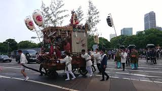 波除稲荷神社 夏越し大祭『つきじ獅子祭』