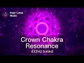 Crown Chakra Resonance | Deep Opening & Healing Frequency Immersion | 432Hz based Meditation Music