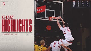 Highlights: Stanford Men's Basketball vs. Cal