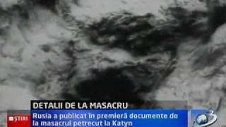 Documentele despre masacrul de la Katin, desecretizate.