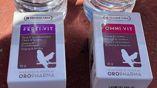 الفرق بين   ferti-vit و omni-vit طريقة الإستعمال والمدة لقنقدمهم للطيور