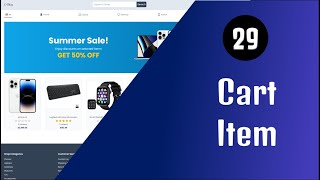 Next13 Fullstack E-Commerce π - 29 Cart Item Design | React.js & Typescript π₯