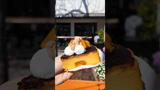 Where to Find a Kabocha Squash Burnt Basque Cheesecake #bayarea #cheesecake #foodie