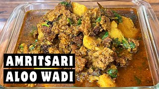 AMRITSARI ALOO WADI RECIPE