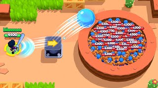 *300 IQ* BIBI vs 100 PRIMOS! (Brawl Stars Fails \u0026 Epic Wins! #152)