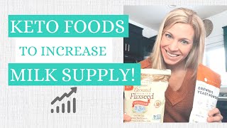 The Top Keto Foods To Increase Breast Milk Supply Quickly!🍼